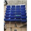 Image 1 : Heavy duty garage storage bins  blue x 4