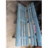Image 3 : plastic 59" green bench