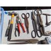 Image 2 : tote with snips, hand tools, assorted tools