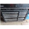 Image 1 : homak professional bottom shelf tool box with key matches item 1275 - 42"x18"x38.5"H (+4.5" for hand