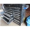 Image 2 : homak professional bottom shelf tool box with key matches item 1275 - 42"x18"x38.5"H (+4.5" for hand