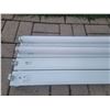 Image 2 : four fluorescent fixtures w/ 2 bulbs (working) T8