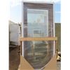 Image 1 : NEW framed glass door in frame - frame opening: 79-5/8"H x 35-11/16"W x 5-15/16"D