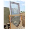 Image 1 : NEW framed glass door in frame - frame opening: 79-5/8"H x 35-13/16"W x 5-15/16"D