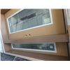 Image 3 : NEW front entry door with sidelite windows in frame - frame opening: 82-1/2"H x 76-1/2"W x 12"D