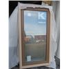 Image 1 : NEW sash window with screen in frame - frame opening: 60"H x 30"W x 12"D