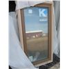 Image 1 : NEW sash window with screen in frame - frame opening: 60"H x 30"W x 14"D
