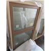 Image 3 : NEW 2 pane window in frame - frame opening: 36"H x 58"W x 14"D