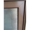 Image 2 : NEW rainfall privacy window in frame - frame opening: 48"x48"x12"D