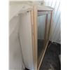 Image 2 : NEW 2 pane window in frame - frame opening: 48"H x 60"W x 12"D
