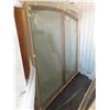 Image 2 : NEW curved top window in frame - frame opening: 71-11/16"H x 71-11/16"W x 12"D