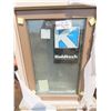 Image 1 : NEW rainfall privacy window in frame - frame opening: 36"H x 24"W x 12"D