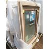 Image 2 : NEW rainfall privacy window in frame - frame opening: 36"H x 24"W x 12"D
