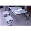 Image 1 : Yukon foldable picnic table *LOCATED OFF-SITE IN BUCKLAND*