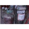 Image 1 : Acetylene Oxygen torch and tanks. Cart included *LOCATED OFF-SITE IN BUCKLAND*