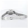 Image 8 : Rolex Ladies Quickset Stainless Steel Silver Diamond Bezel Datejust Wristwatch
