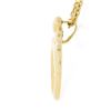 Image 4 : 14K Yellow Gold Embracing Mother & Child Polished Pendant w/ 18.5" Cable Chain