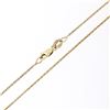 Image 6 : 10k Yellow Gold 16" .60 ctw Round Prong Set Diamond Open Heart Pendant Necklace