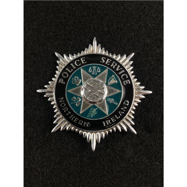 Hard to Find Enamelled Northern Ireland Police Badge Glovers Imperial Mange
