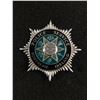 Image 1 : Hard to Find Enamelled Northern Ireland Police Badge Glovers Imperial Mange