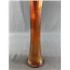 Image 3 : Beautiful 12" H Vintage Fenton/Carnival Irrescent Amber Colour Glass Vase