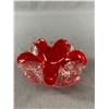 Image 1 : Vintage Murano Italy Art Glass Bowl. Approx. 5" Diam