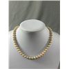 Image 2 : Vintage Genuine Pearl Necklace w/14k Clasp