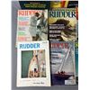 Image 2 : 15 Vintage "Rudder" Boating Magazines 1960s