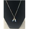 Image 2 : Very Cute Enamelled Silver Clogs Necklace
