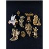 Image 2 : Lot Of Vintage Christmas Holiday Brooches