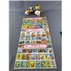 Image 1 : 3 Disney (1-3) All Large Pictorial Stamps (25 On Each Sealed Board) Made In The U.S.A + Wood Brio Sw
