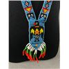Image 2 : First Nations Beaded Eagle Necklace. Approx. 28"L