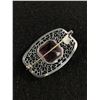 Image 2 : Very Pretty Antique Art Deco 1.5" Brooch