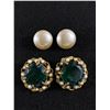 Image 1 : 2 Pairs Vintage Clip Earrings