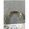 Image 2 : Sterling Silver Type II Diabetic Medical Bangle