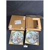 Image 2 : 10 Assorted Vintage Collector Plates - Rockwell, Beauties Of The Red Mansion & More