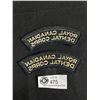 Image 2 : Vintage Royal Canadian Dental Corps Shoulder Title Pair & RCDC Brass Shoulder Titles Insignia Pair