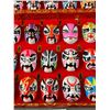 Image 2 : Lo0t of Vintage Chinese Opera Miniature Masks in Original Display Case
