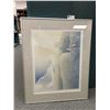 Image 2 : Nicely Framed Elizabeth Scott Print with COA 24" x 29" Plus Print of Paris