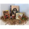 Image 1 : Indigenous Decorative Collectables w/ Hard Cover Book