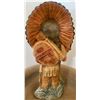 Image 2 : Vintage Ceramic Indigenous Child In Head Dress & More 8x16