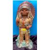 Image 4 : Vintage Ceramic Indigenous Child In Head Dress & More 8x16
