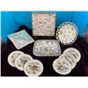 Image 1 : Copel & Spode Fine Porcelain Serving Dishes Cake Plate & More