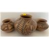 Image 3 : Collection of Beautiful Navajo Pottery 3 Count