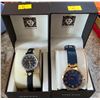 Image 1 : Pair of Anne Klein Leather Banded Wrist Watches Fashion Accessories