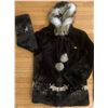 Image 2 : Aboriginal Fur Vest & Parka Size Medium