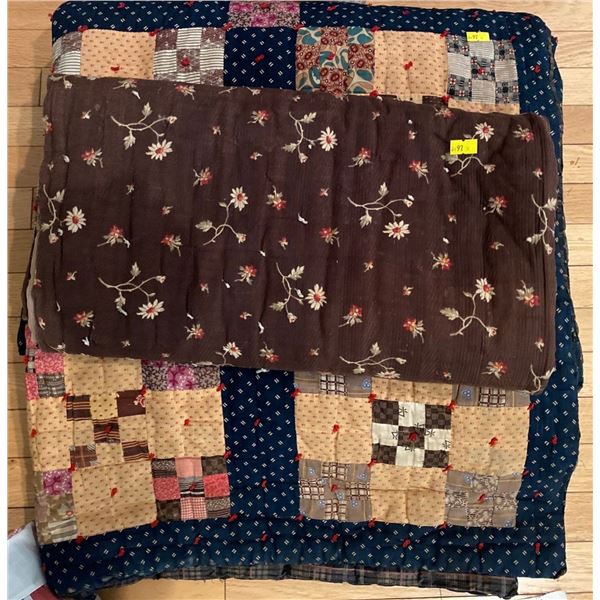 Handmade Quilts Very Masculine