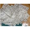 Image 3 : Basket of Assorted Linens Rugs Table Cloths Runners & More