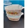 Image 2 : Assorted Glass Food Storage Containers w/ Lids & Casserole Dishs