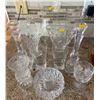 Image 1 : Assorted Crystal Glassware Vases Stemware & More